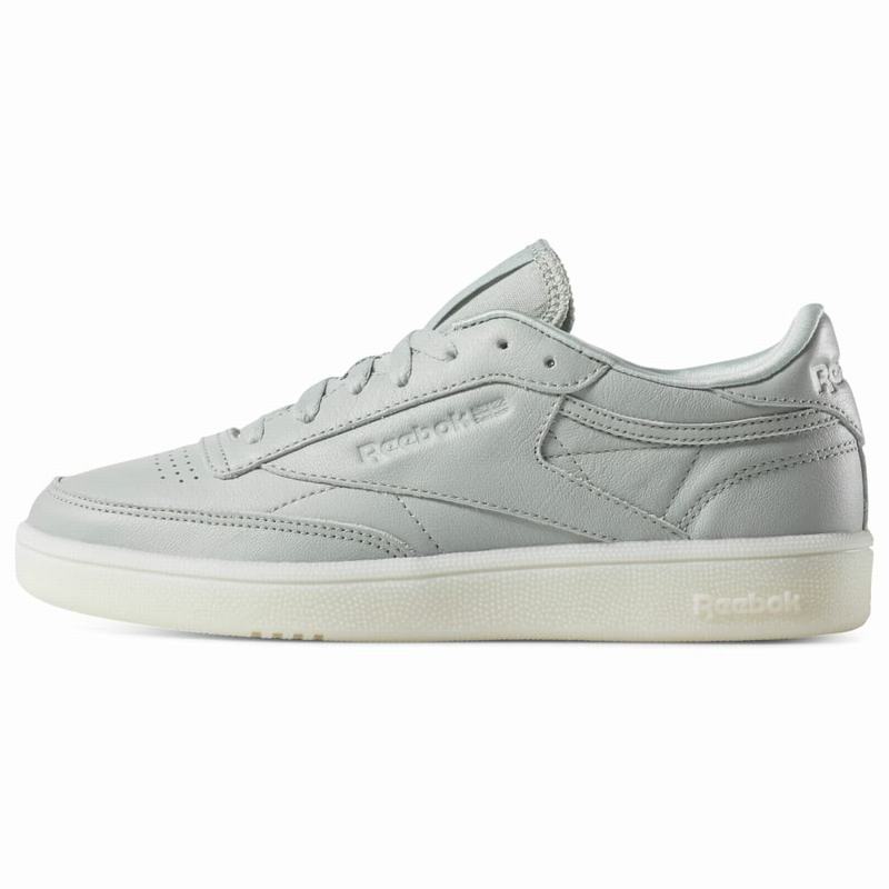 Tenisi Reebok Club C 85 Dama Albastri/Albi Romania LS8265XP